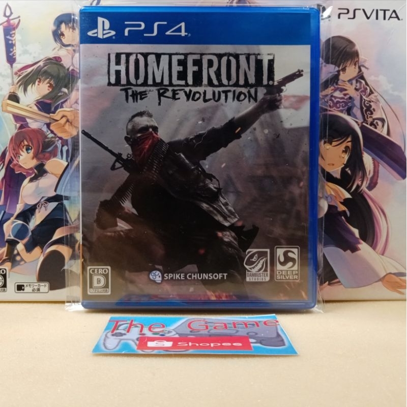 (PS4)​ เเผ่น​เกมส์​ PS4​ -​  PS5​ Homefront​ The Revolution ZONE2​