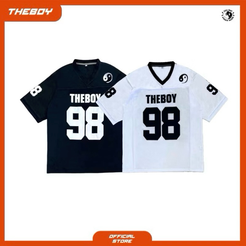 THEBOY-YINYANG JERSEY OVERSIZE เสื้อสปอร์ตกีฬา