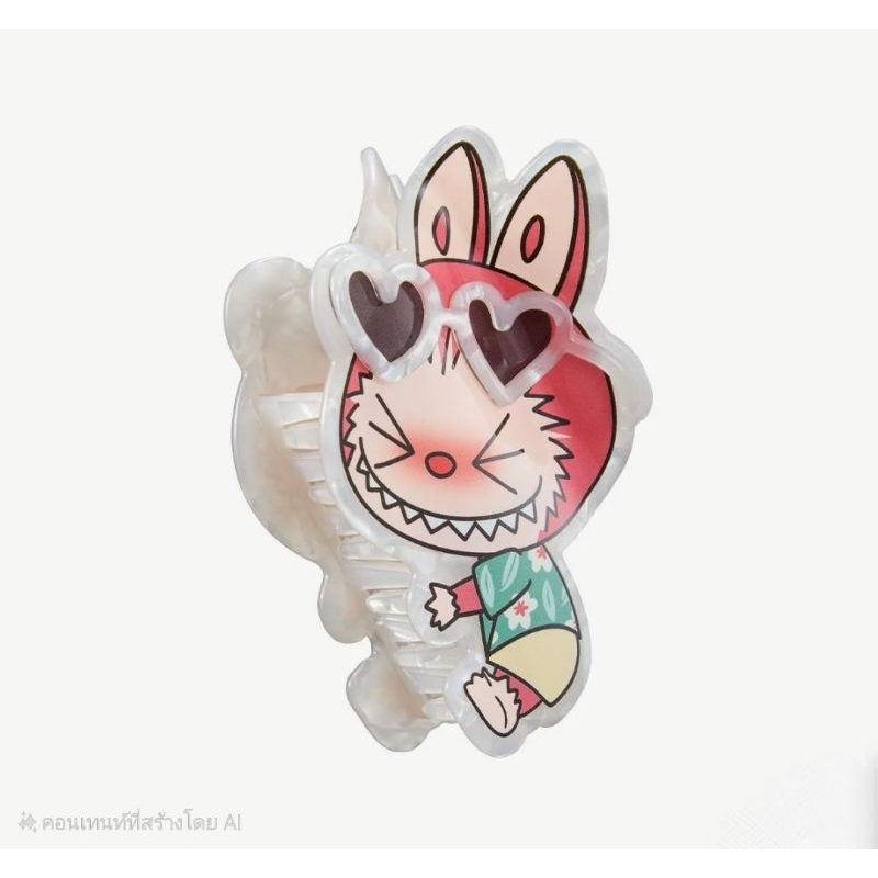 โค้ดลด 10-30% คลิปหนีบผม Labubu The Monsters Enchanted by the Seaside Series - Hair Clip พร้อมส่ง