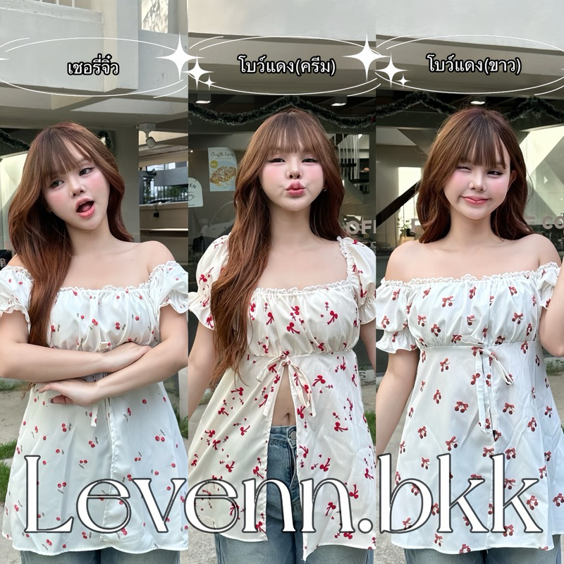 Levenn.bkk • Pitchy Top เสื้อมินิเดรส แต่งลูกไม้ น่ารักมาก