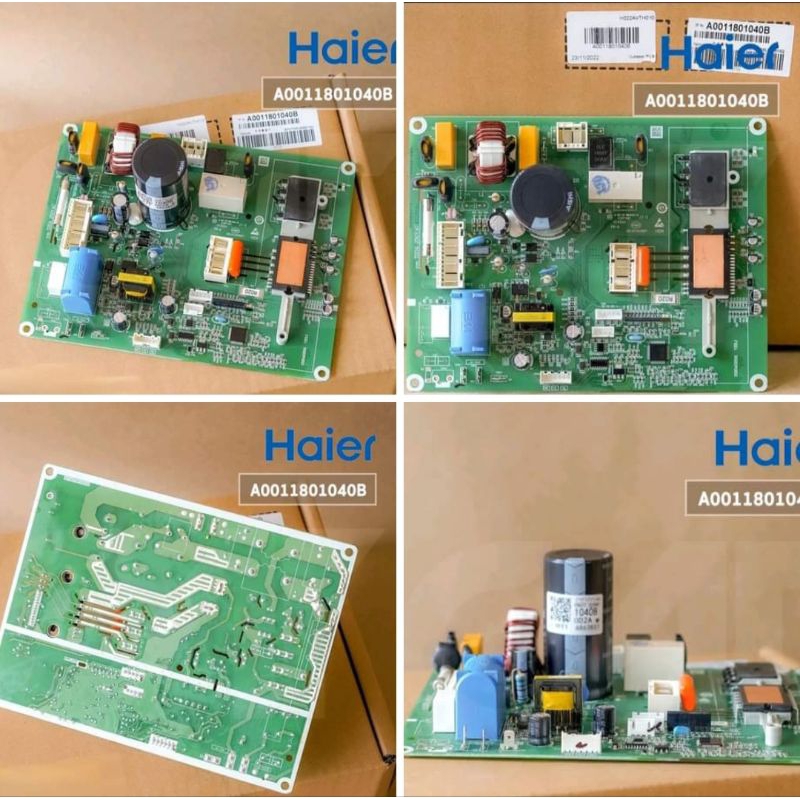 A0011801040B แผงวงจรแอร์ Haier Inverter แผงบอร์ดไฮเออร์ บอร์ดคอยล์ร้อน รุ่น HSU-12VTRA03T, HSU-12VTA