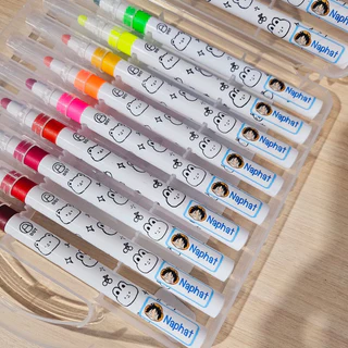 สติ๊กเกอร์ชื่อ ติดสี ติดดินสอ กันน้ำ ติดทน PVC เกรดพรีเมียม ฉีกไม่ขาด