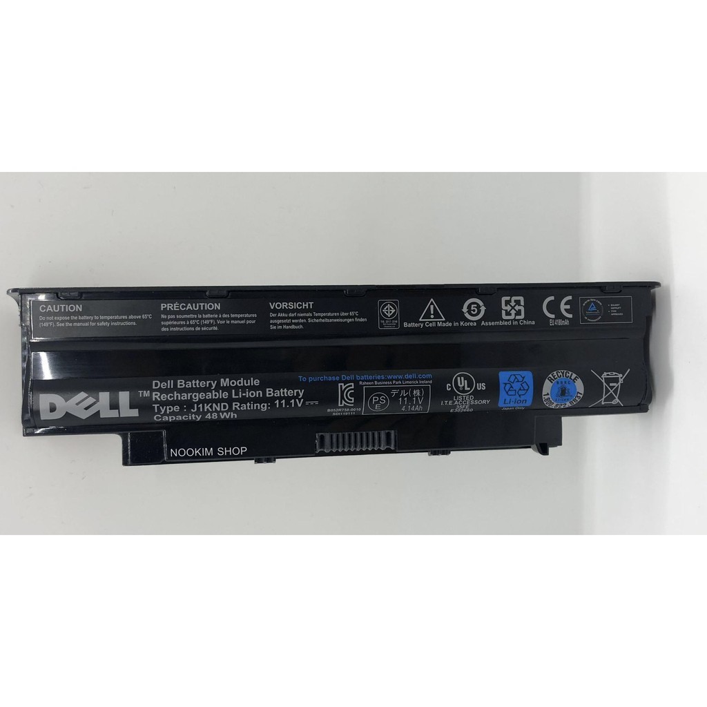 ★ คุณภาพสูง BATTERY DELL N4010 แบตเตอรี่ เดล Inspiron N4050 Series J1KND 15R 11.1V 48WH