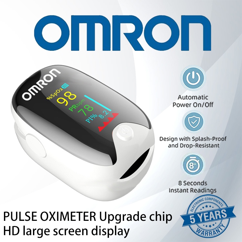 (พร้อมส่ง!!) Omron Fingertip Pulse Oximeter พร้อมรับประกัน 5 ปี