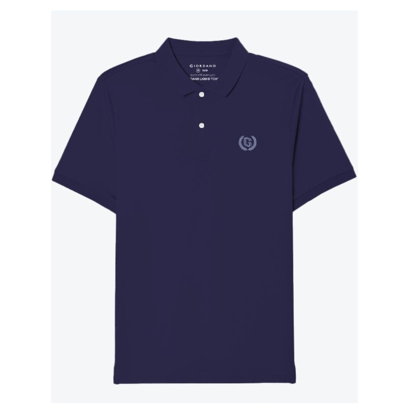 GIORDANO เสื้อโปโลผู้ชาย Men's Liquid Touch Polo 01014291