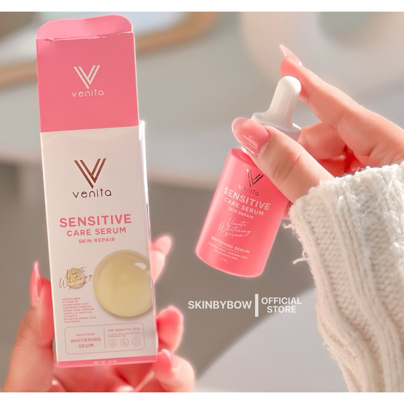 [ กดในไลฟ์ลด 100฿ ] เซรั่มเวนิตา Venita 20 ml. ของแท้มีบัตรตัวแทน
