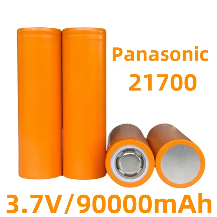 ถ่านชาร์จ ลิเธียมไอออน ขนาด 21700 3.7V 90000mah  แท้ สำหรับแพค จักรยานไฟฟ้า มอเตอร์ไซค์ไฟฟ้า รถไฟฟ้า ใช้ได้นานกว่า