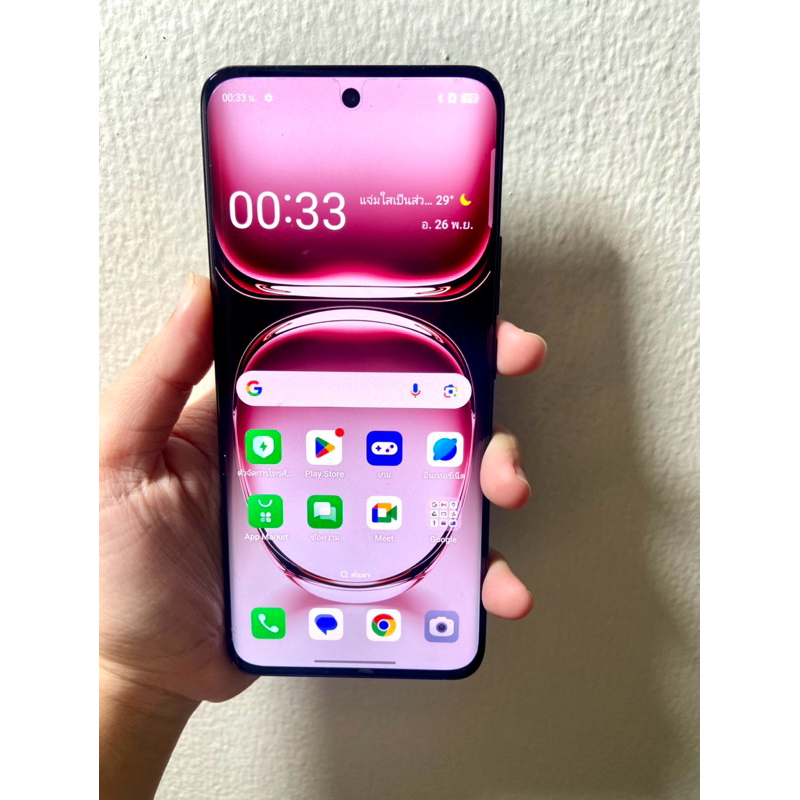 งานช่าง OPPO Reno 12 5G มือสอง RAM 12 GB ROM 256 เครื่องใหม่มาก กล้องสวย❗️ตำหนิน่าจะติดรายเดือนแต่เค