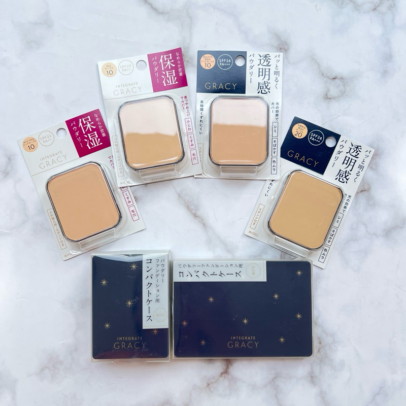 แป้งผสมรองพื้น Shiseido INTEGRATE GRACY Foundation Powder 11g SPF22 PA++ / SPF26 PA++