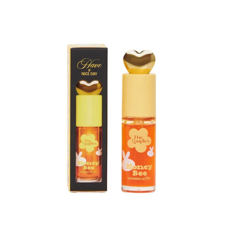 The Couple’s Honey Bee Repairing Lip Oil ลิปออยล์ฮันนี่บีบำรุงริมฝีปากล้ำลึก ลิปคุณโลมา
