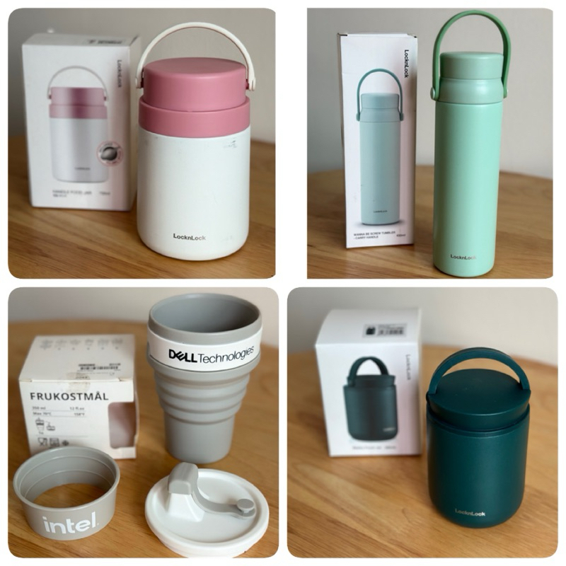 LocknLock แก้วน้ำเก็บอุณหภูมิ กระติกใส่อาหาร