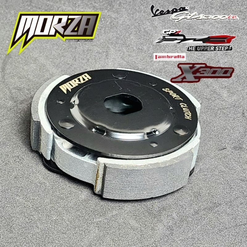 ชุด Sport คลัชท์ MORZA สำหรับ Lambretta  X300 /Vespa GTS300 /GPX DZ3