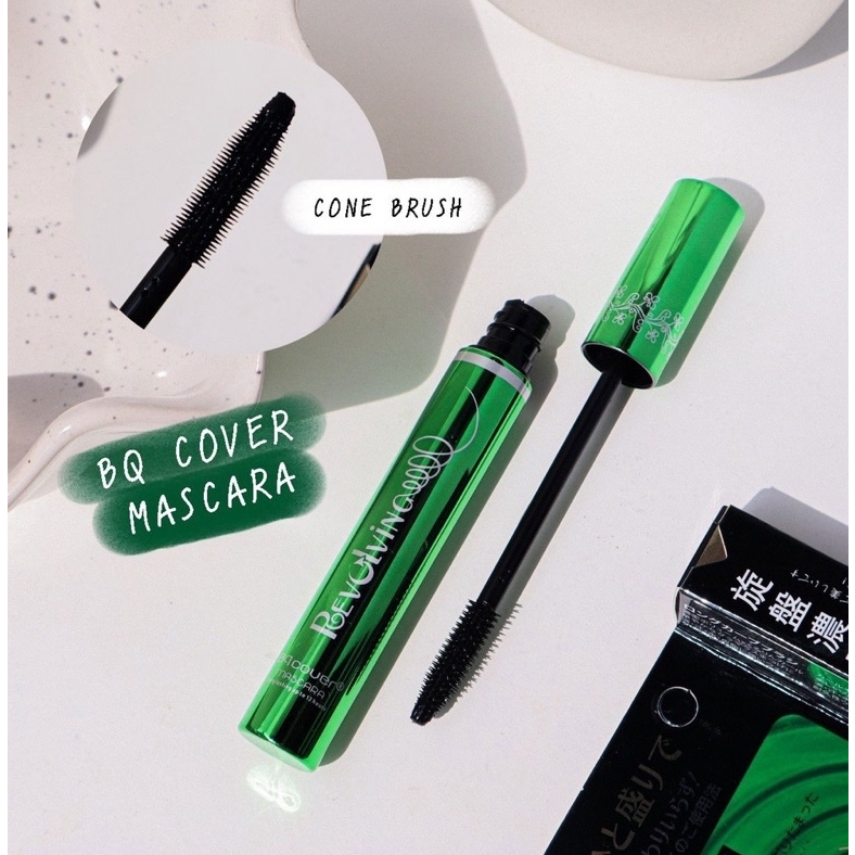 ฉลากไทย Bq.GIRL Perfect Eyelash Mascara บีคิว คอฟเวอร์ อายแลช มาสคาร่าเขียวในตำนาน