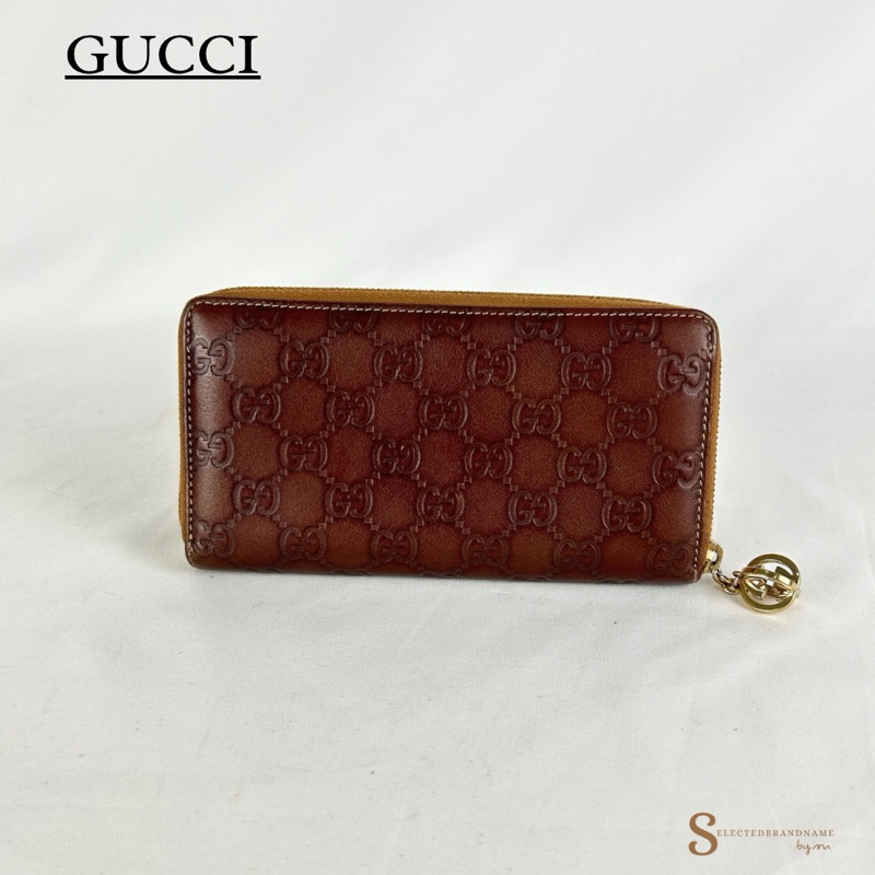 Guccissima Zip Wallet