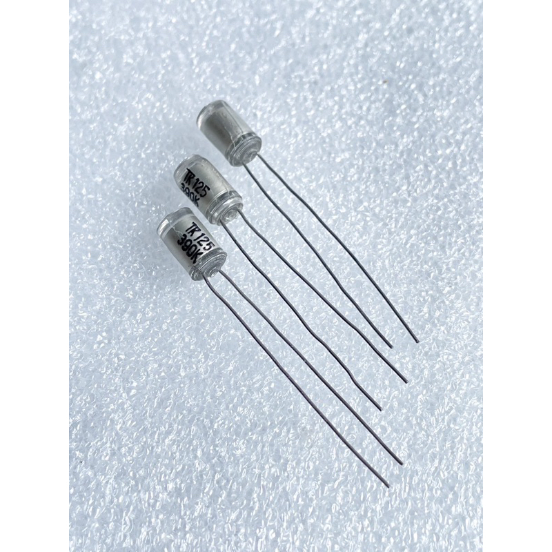 (แพ็ค10ตัว)C 0.00039UF 391PF 390PF 0.39NF 390K โพลีสไตรีน คาปาซิเตอร์ ของดี-จากญี่ปุ่น Polystyrene