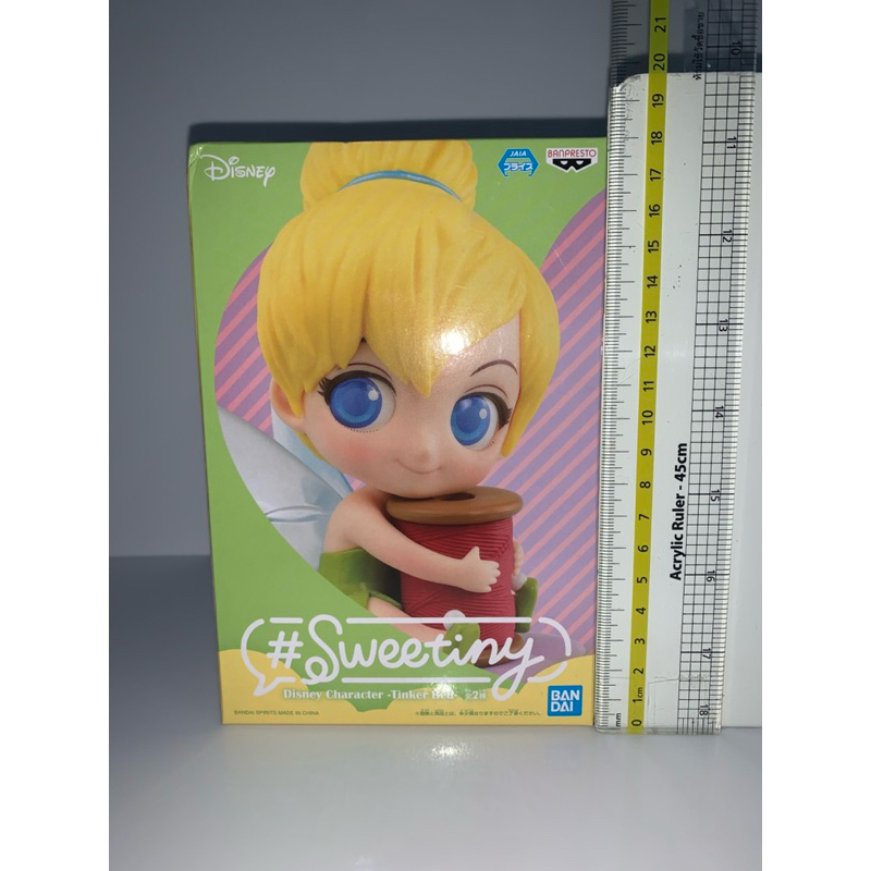 Qposket # Sweetiny Disney Character - Tinker Bell (A) แท้ มือ 1 มุมกล่องบุบ