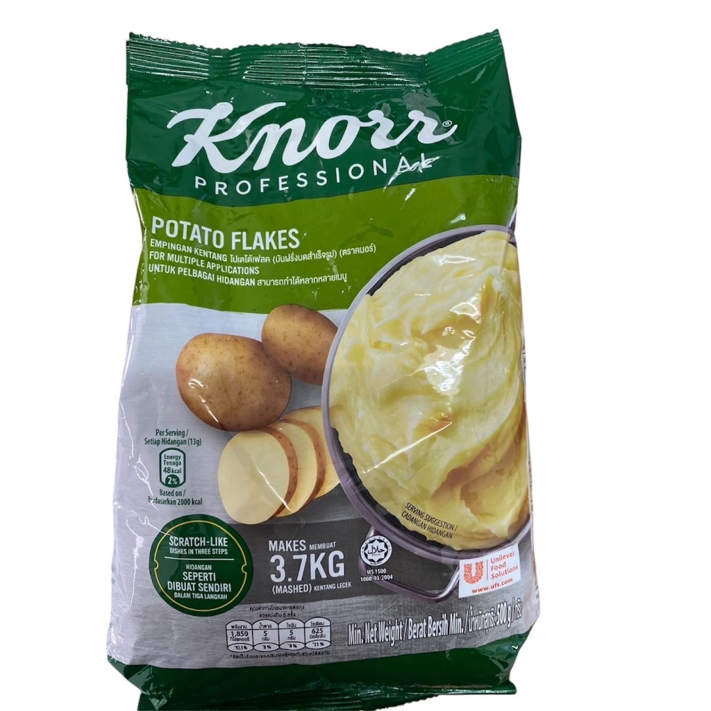 มันบด คนอร์ ชนิดถุง 500 กรัม knorr potato flakes