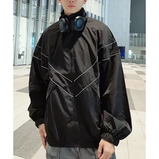 MCTE เสื้อแจ็กเก็ต กันลม แฟชั่นฤดูใบไม้ร่วง สำหรับผู้ชาย และผู้หญิง R6637