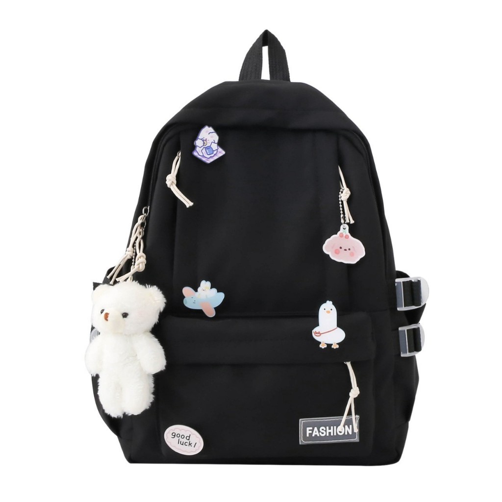 GUCSELECTED(B1793) กระเป๋าเป้FASHION ใบใหญ่**แถมเข็มกลัด+ที่ห้อย**