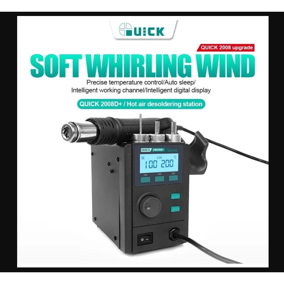 เครื่องเป่าลมร้อนยี่ ห้อQuick รุ่น2008D+