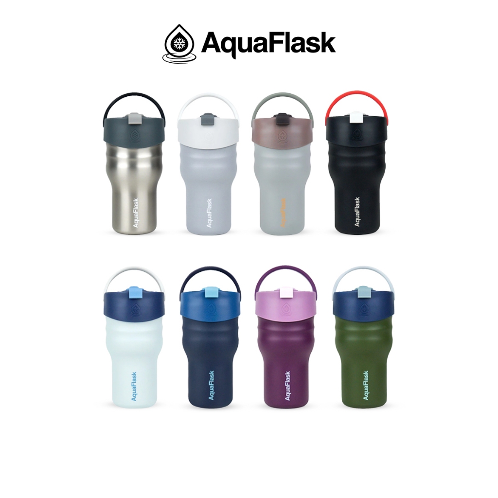 Aquaflask Tumbler Collection (20/30oz) l แก้วเก็บอุณหภูมิพร้อมหลอด 20/30ออนซ์