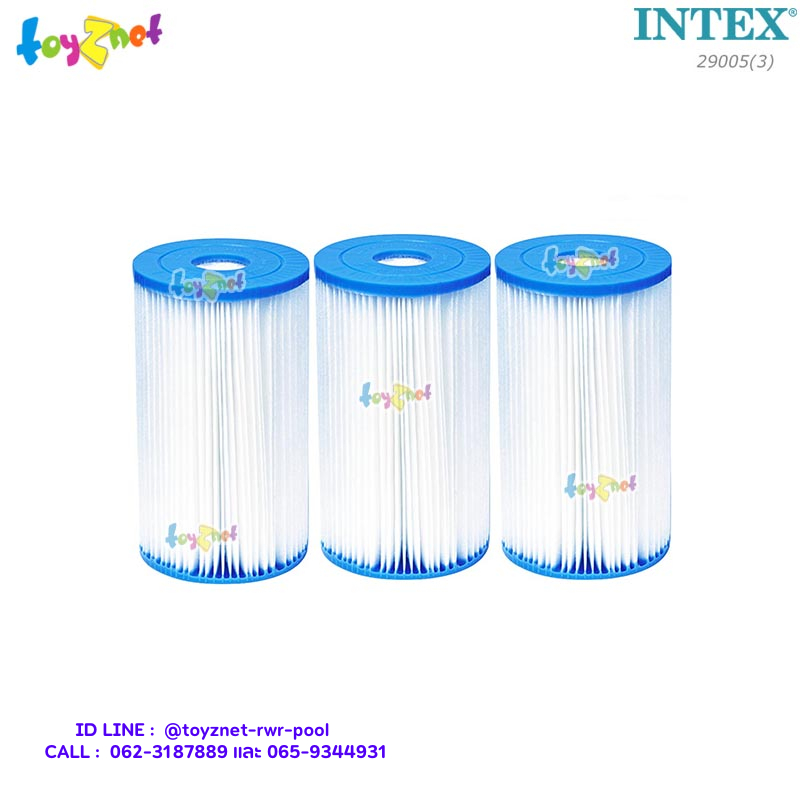 Intex ไส้กรองขนาดใหญ่ (B) แพ็ค 3 ชิ้น รุ่น 29005