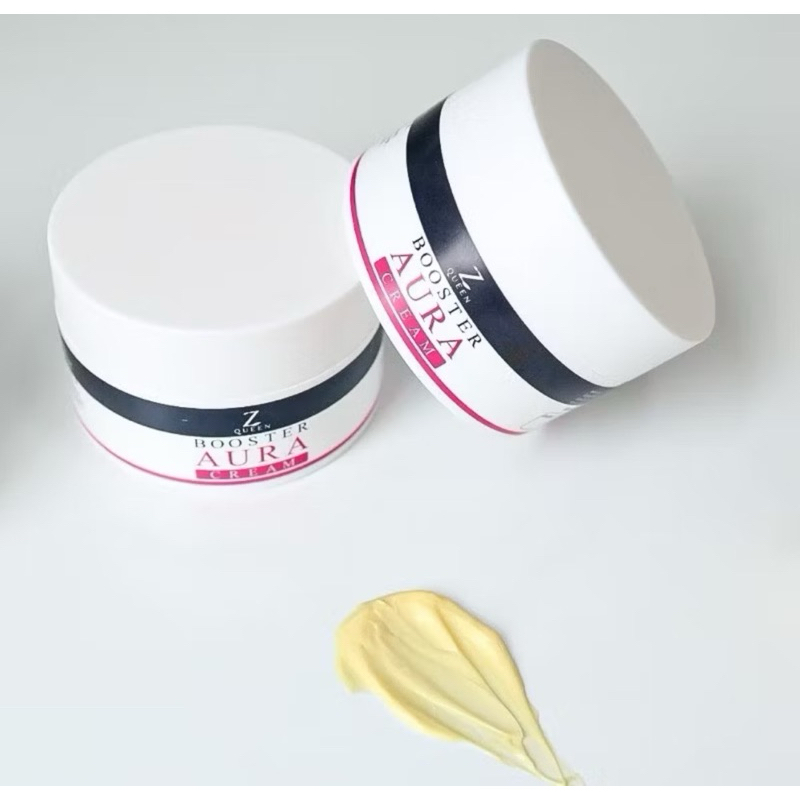 [ของแท้รับตรงแบรนด์ พร้อมส่ง+ลด50%ในไลฟ์] บูสเตอร์ออร่า1แถม1 ได้2กระปุก