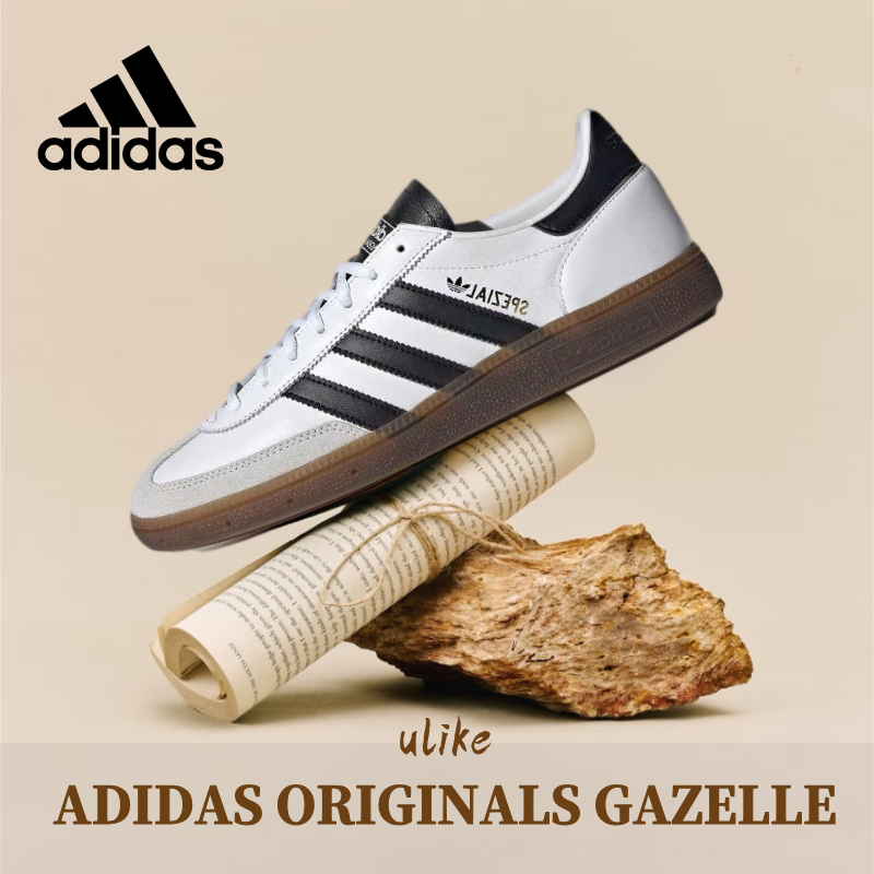 adidas รองเท้าลำลอง originals Handball Spzl white IE3403 องเท้าสีขาว นักเรียน รองเท้ากีฬาชายและหญิง