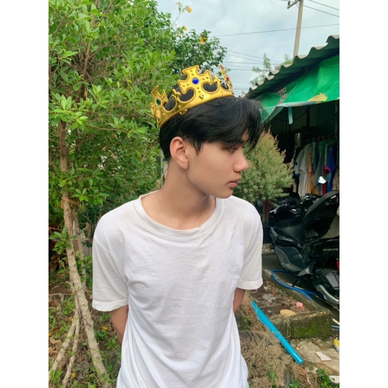 มงกุฏ ปัจฉิม สีเงินสีทอง ราคาถูก