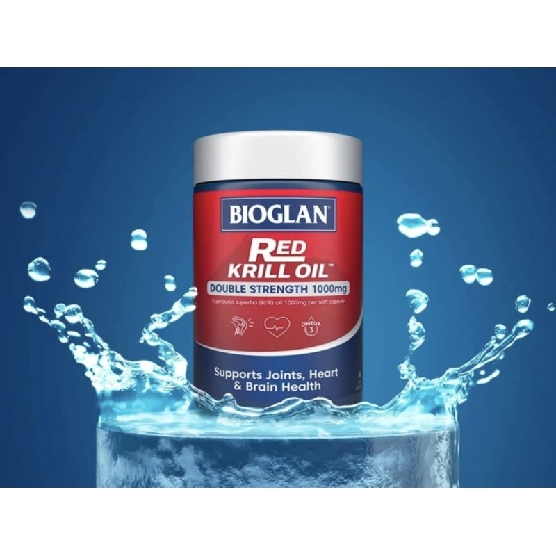 Bioglan Red Krill Oil 1000mg 60 Capsules