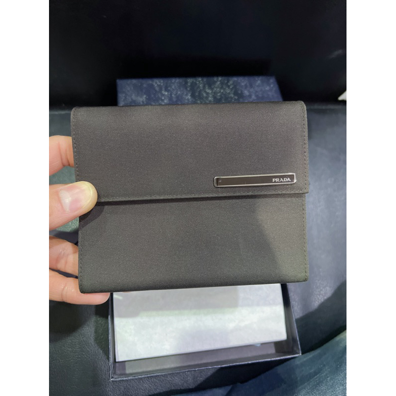 กระเป๋าสตางค์PRADAของแท้ออกช็อบ
