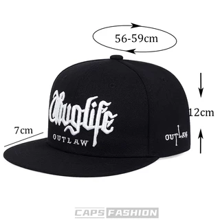 หมวกเบสบอล เย็บปักถักร้อย แบรนด์ Thug life สไตล์ฮิปฮอป ย้อนยุค แฟชั่น เหมาะสำหรับฤดูร้อน ป้องกันแสงแดด ปรับขนาดได้