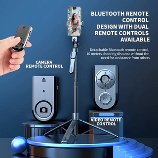 Sorf ใหม่ K29 Selfie Stick Tripod ขาตั้งกล้อง ไม้เซลฟี่ ไร้สาย 2.05m พับได้ มาพร้อมรีโมทบลูทูธ