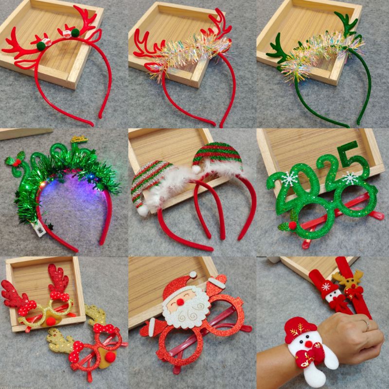 🥳🎄🎁🎉⛄🎊ที่คาดผมปีใหม่ คริสมาส แฟนซี