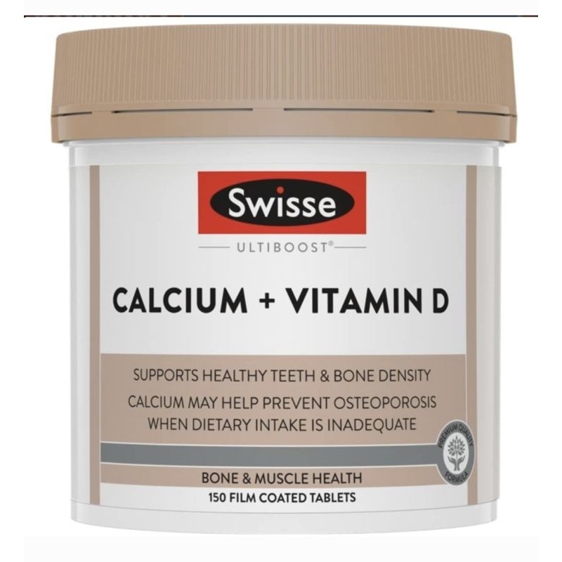 Swisse Ultiboost Calcium + Vitamin D