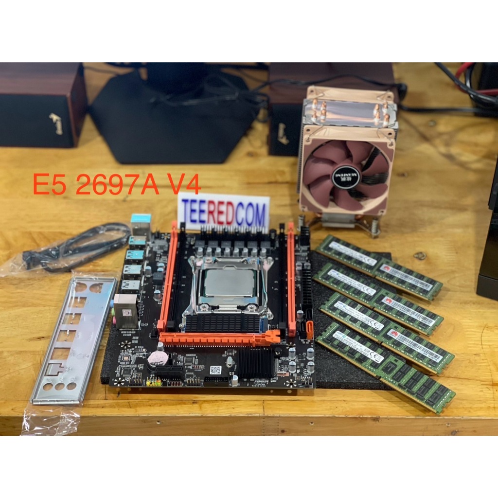 Mb x99+cpu INTEL XEON E5 2697A V4 16c/32t +ram ddr4 16-128gb/M.2 NVME