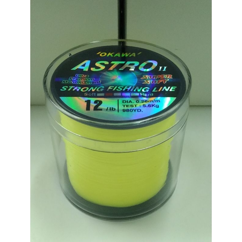 เอ็น OKAWA รุ่น ASTRO II 12lb สีเหลือง