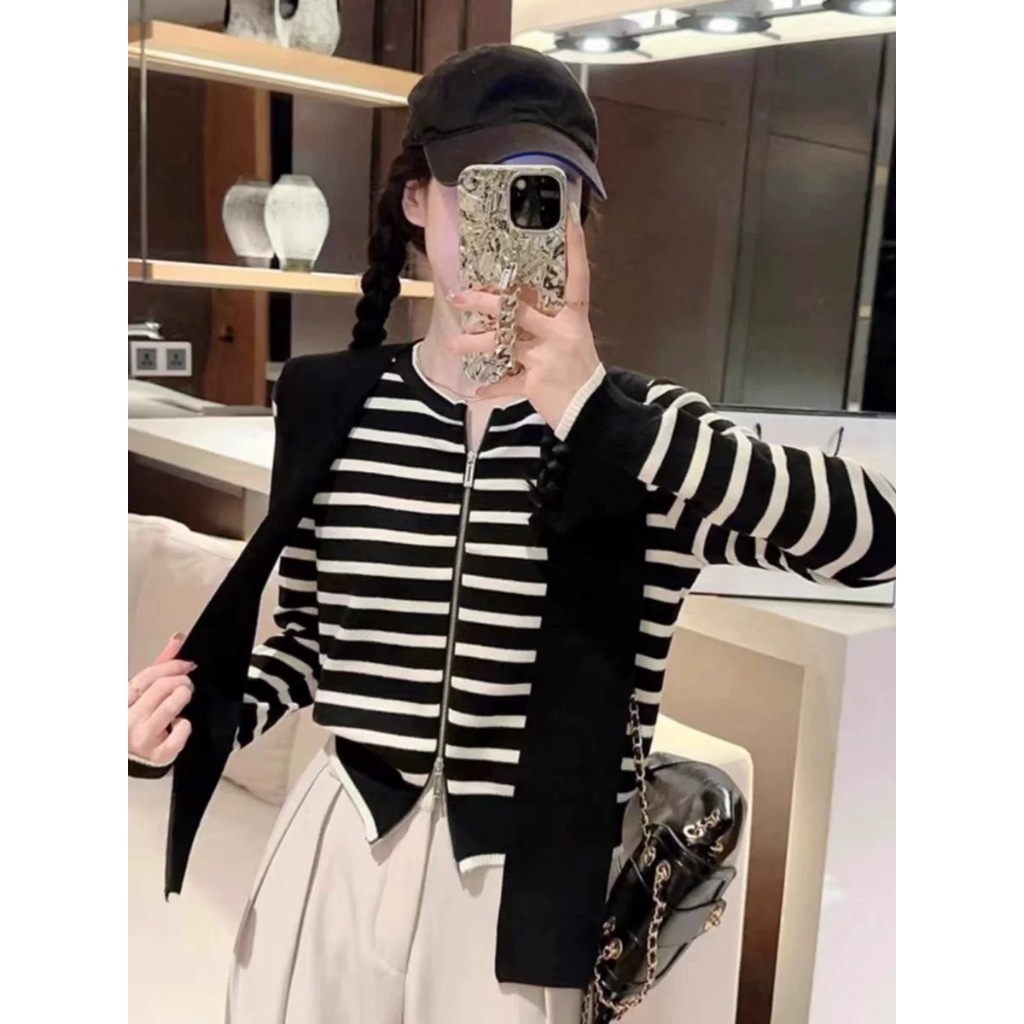 [พิมพ์โค้ด SISDEC ลด 60.- ] M1618 เสื้อแขนยาวไหมพรม พร้อมผ้าคลุม งานดีมากกก กด3 สีด่วนๆน้าา ใส่แยกแมทช์ก้สวย ดีละมุนค่าา
