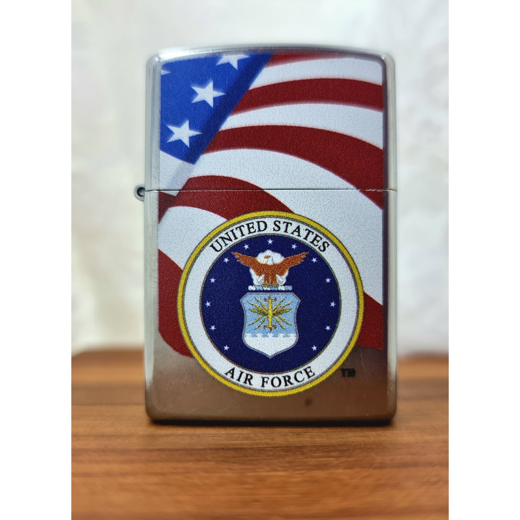 ZIPPO กองทัพอากาศสหรัฐอเมริกา แท้ 100% USA