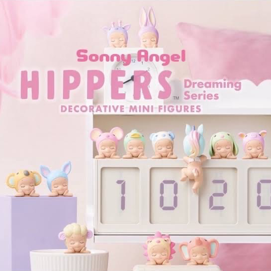 โค้ดลด30% พร้อมส่ง Sonny Angel ของแท้ HIPPERS Dreaming Series (ดรีมมิ่ง) ห้อยกระเป๋า