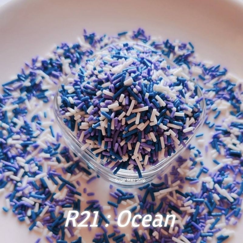 🧁🍩Topping Rice&Flake น้ำตาลโรยขนม ตกแต่งเค้ก คัพเค้ก เบเกอรี่ต่าง แบ่งขายขนาด 25/50/100 กรัม - รูปที่ 7