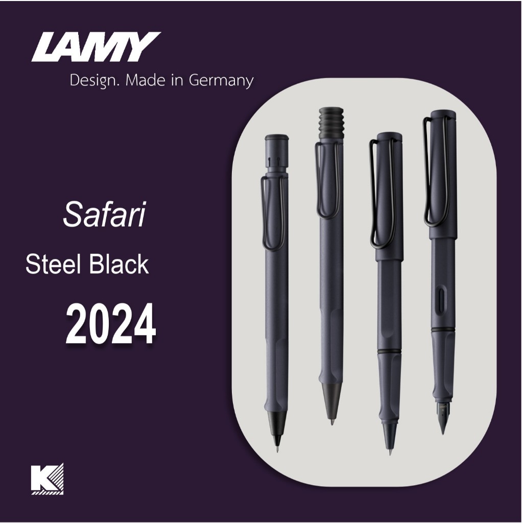 LAMY Safari Steel Black 2024