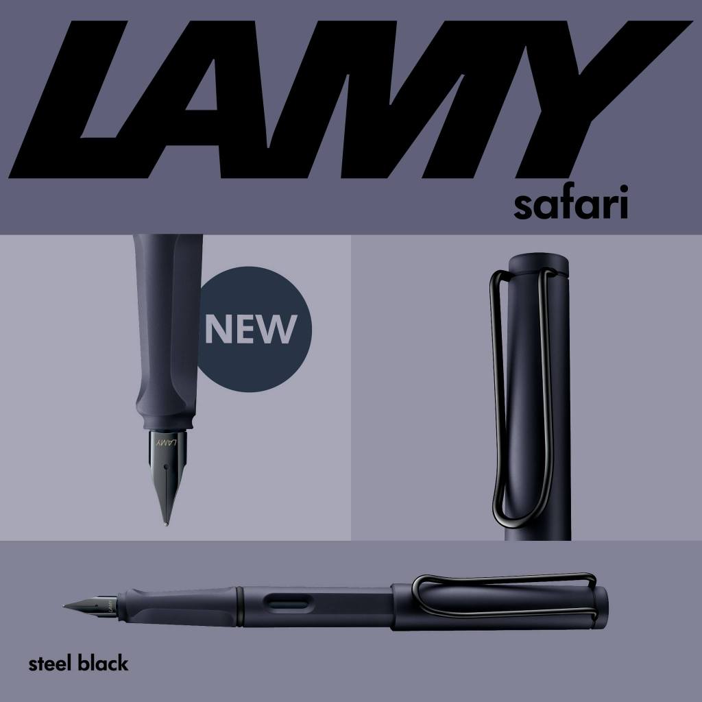 LAMY Safari Steel Black 2024 - รูปที่ 5