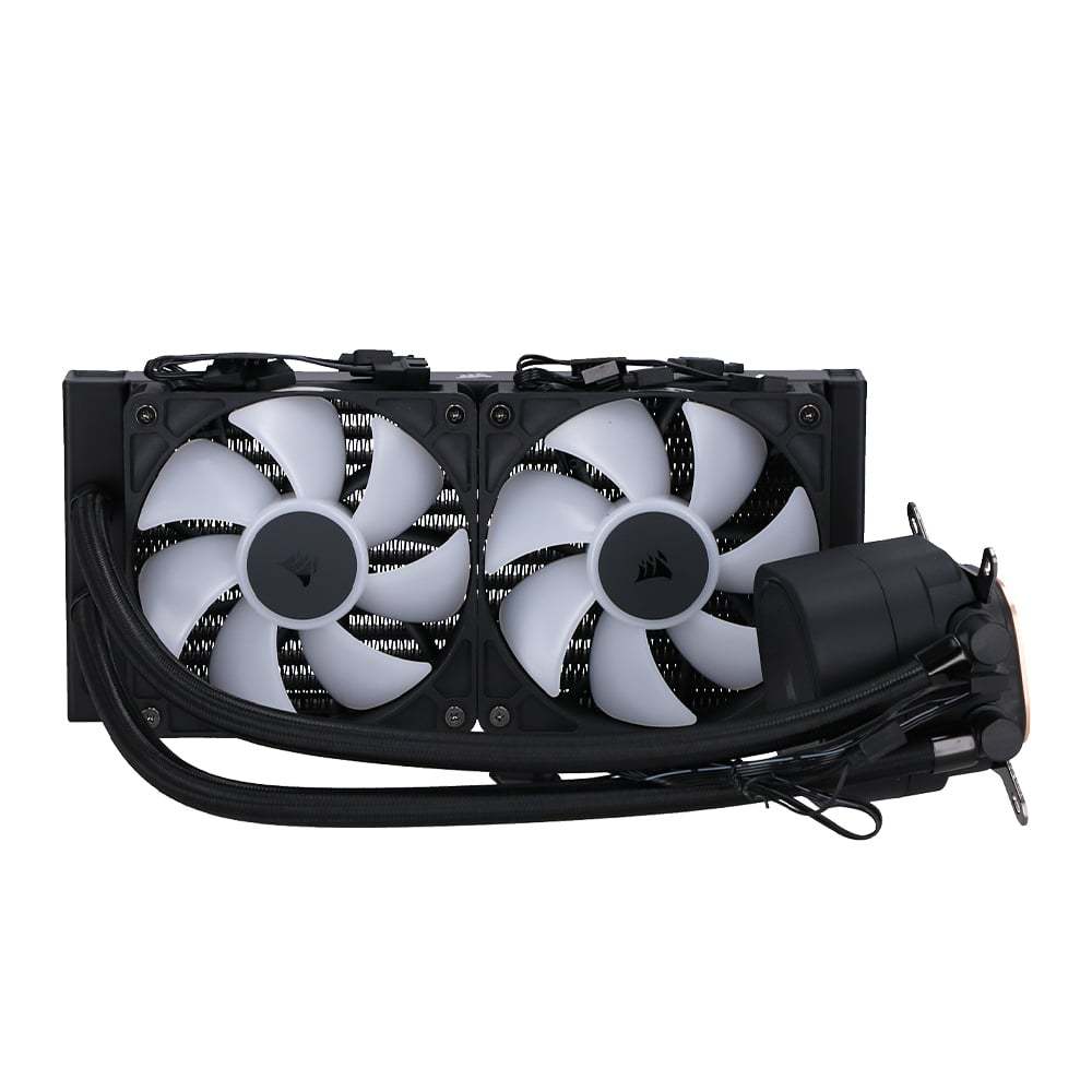 CPU LIQUID COOLER (ระบบระบายความร้อนด้วยน้ำ) CORSAIR NAUTILUS 240 RS ARGB (BLACK)