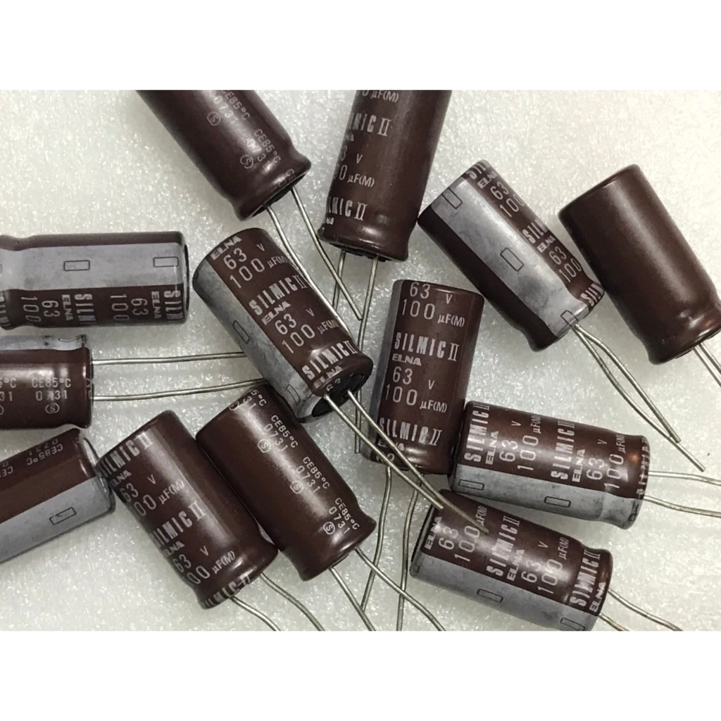 Capacitor ELNA SilmicII RFS 100uF 63V