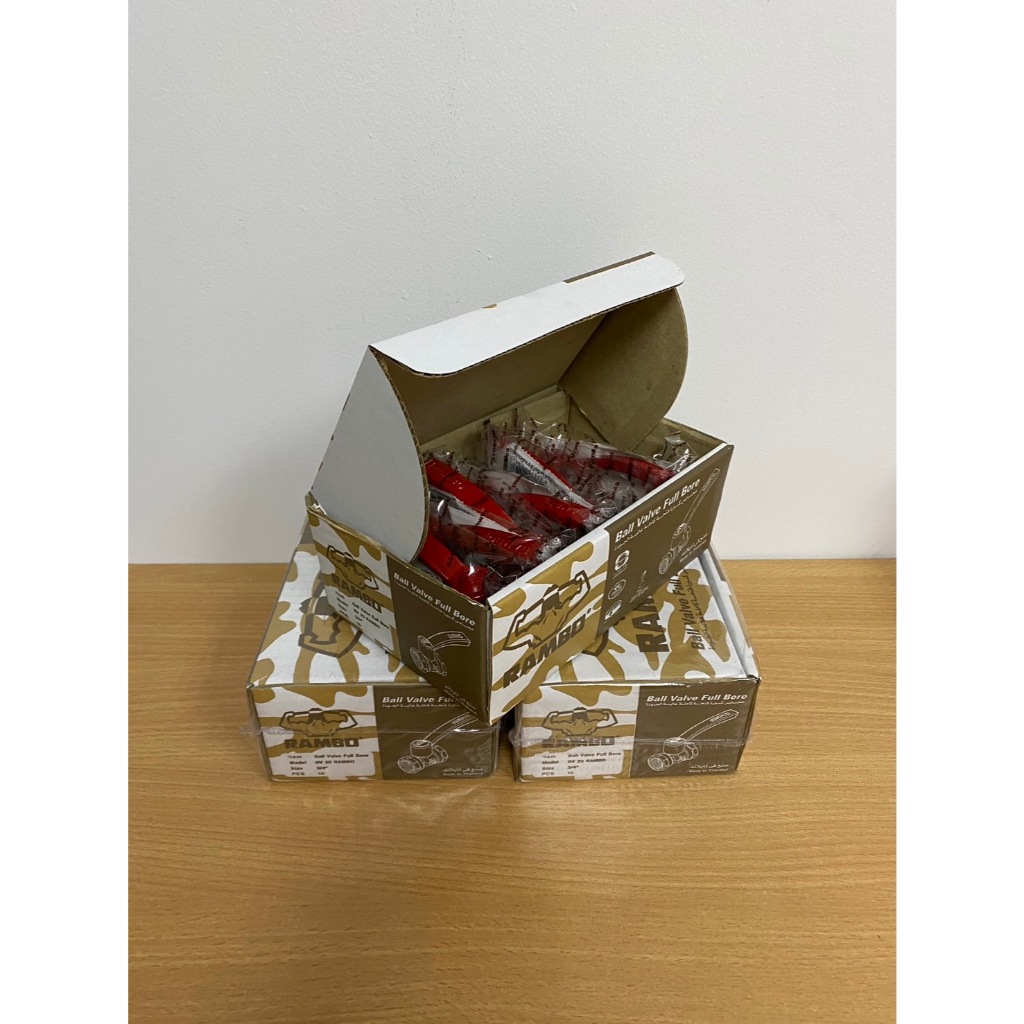 บอลวาล์ว แรมโบ้ ขนาด  1/2″ ,  3/4″ , 1″ - รูปที่ 4