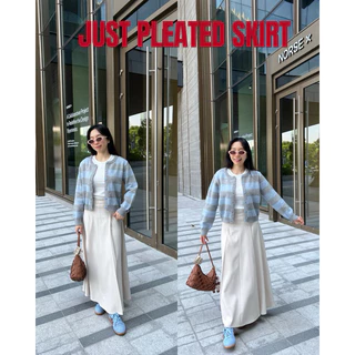 UIUI | JUST PLEATED SKIRT กระโปรงพลีทยาว