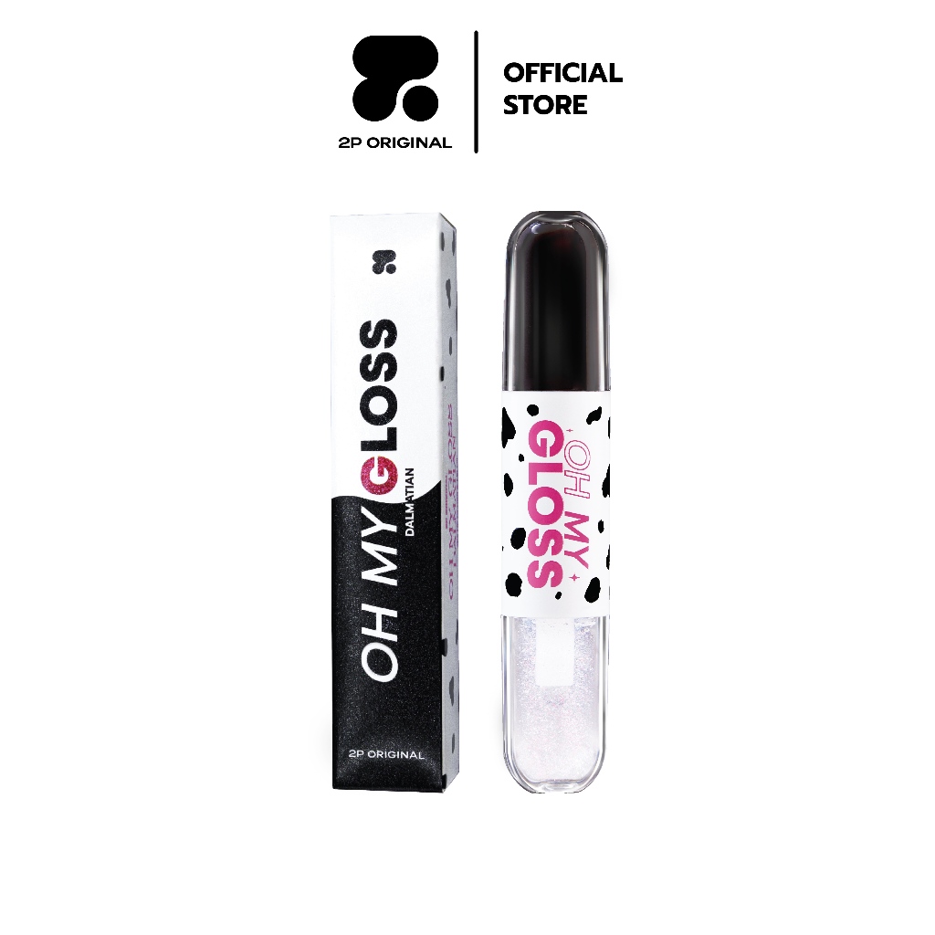 OH MY GLOSS dalmatian 2in1 Lip gloss & Lip oil