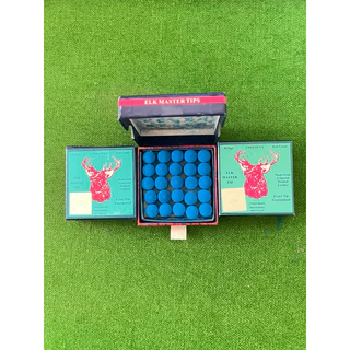 หัวคิว ELK MASTER  ตรากวาง เกรด A ขนาด 9, 10, 11 mm ( 1 กล่อง 50 ชิ้น)