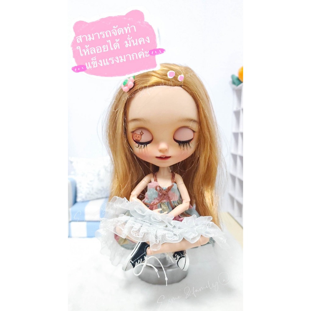 🎀พร้อมส่งในไทย🎀 ขาตั้งตุ๊กตา BLYTHE แบบยึดสกรูที่หัว จัดท่าลอยได้